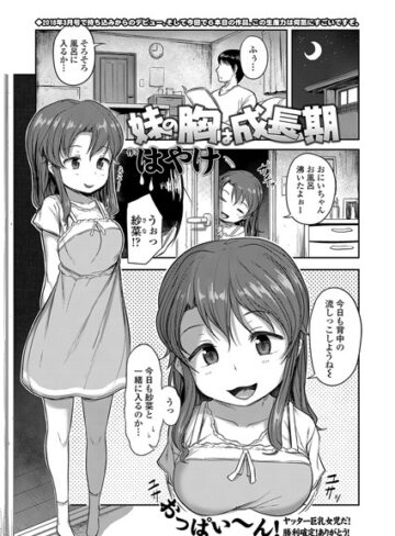 妹の胸は成長期（単話）【はやけ×単話】評価5.00
